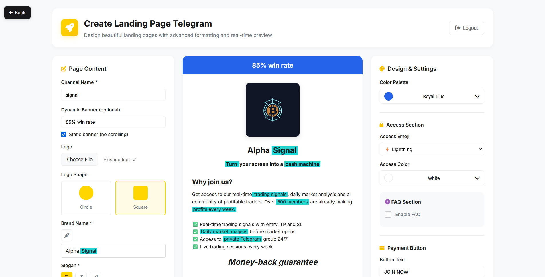 InviteMember Alternative - TelegramSub