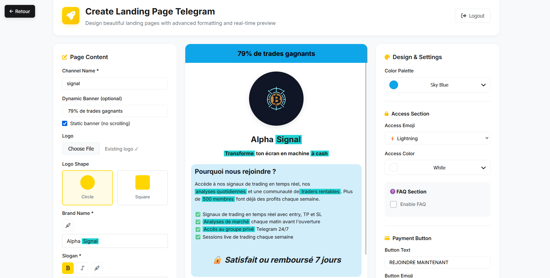 Comment monétiser son canal Telegram avec TelegramSub